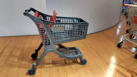 Multicoloured Supermarket Plastic Shopping Cart Trolley