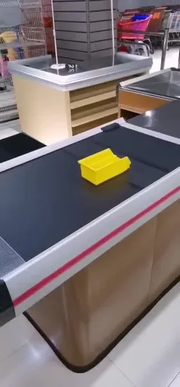 Supermarket Equipment Cashier Desk Shop Checkout Counter