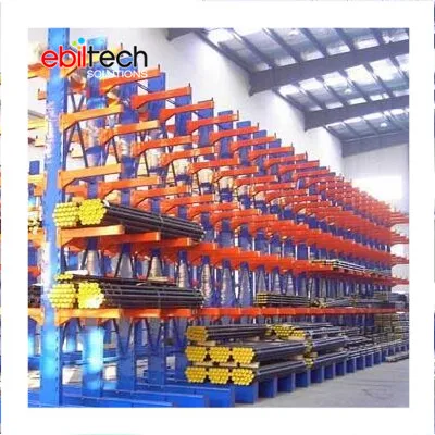 Industrial Double Side Cantilevered Storage Rack Cantilever Racking System
