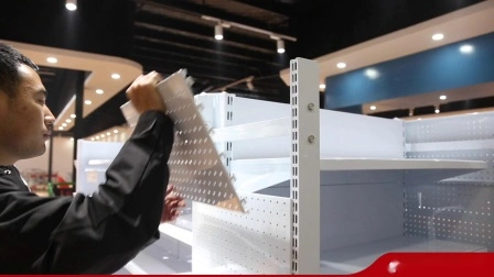 Standard Design Hypermarket Gondola Shelving/Punching Back Panel Shelves