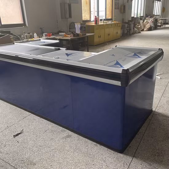 Cheap Electric of Grocery /Store/Supermarket Checkout Counter with Conveyor Belt