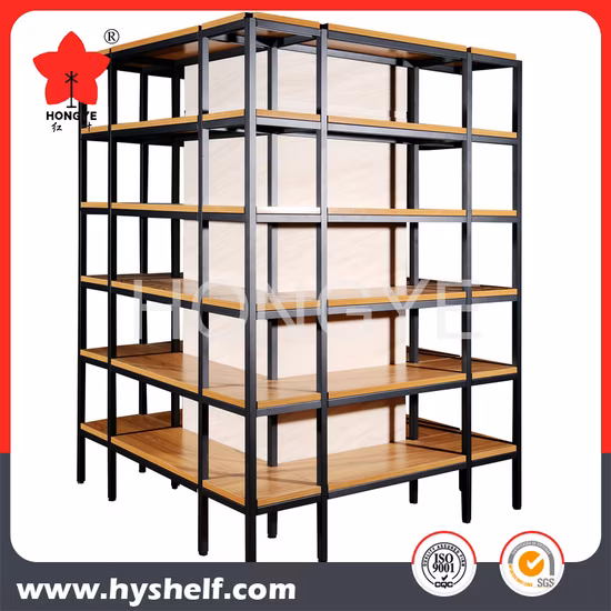 Metallic Supermarket Shelf Equipment Supermarket Rack Gondola Shelves