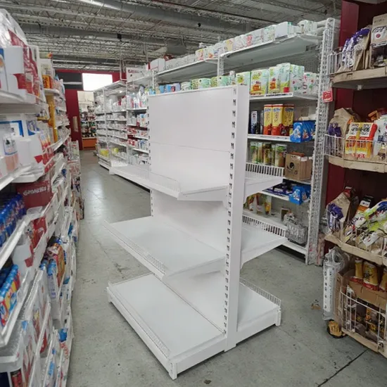 Supermarket Gondola Shelf Tegometall Shelf