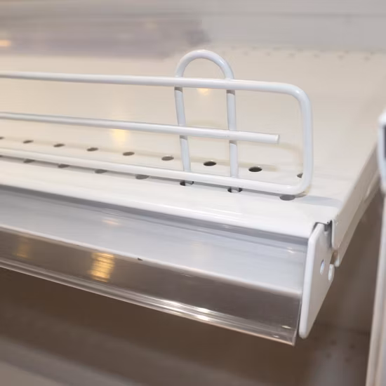 Popular Double Sides Back Holes Supermarket display Rack