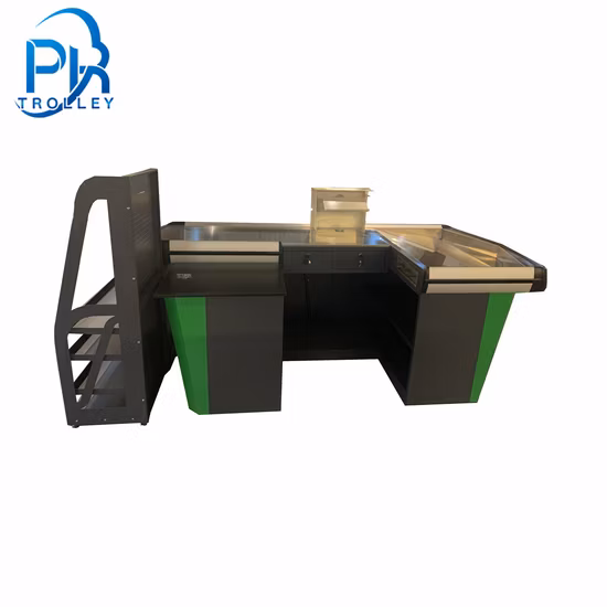 Supermarket and Store Shop Mall Checkout Counter for Retail Design